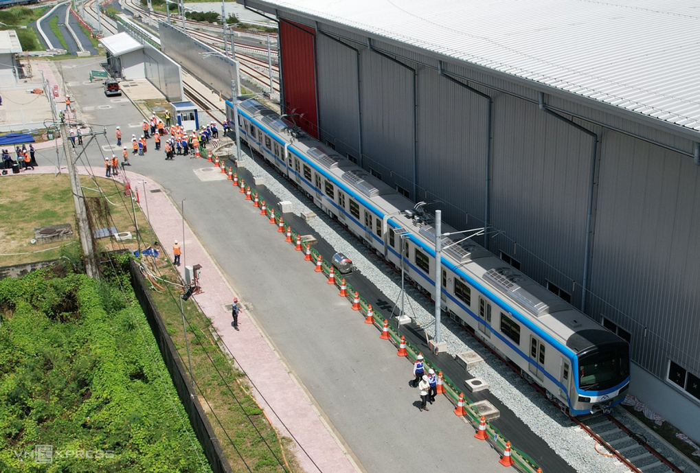 TP HCM sắp thử nghiệm tuyến metro số 1
